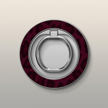 Bordeaux Leopard - MagSafe Ring