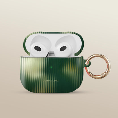 Emerald Mirage Ultrabling AirPods case front view