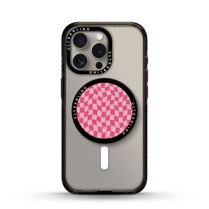 Candy Warp Ultrabling MagSafe Phone Grip - Front View