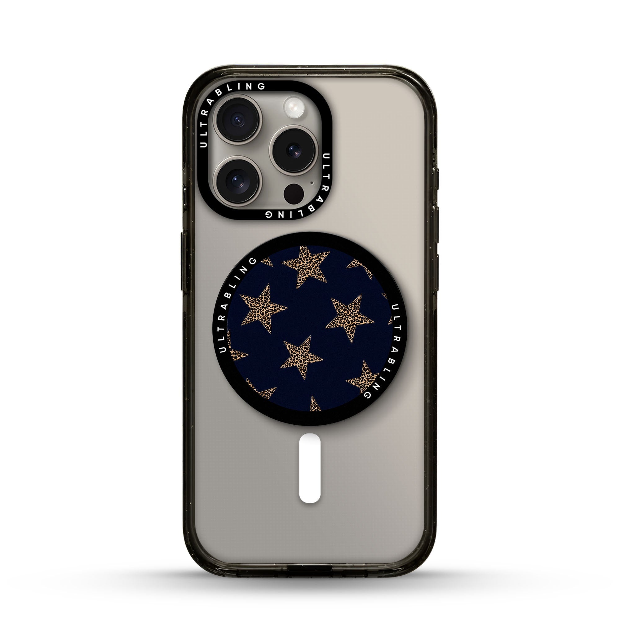 Starlit Noir Ultrabling MagSafe Phone Grip - Front View