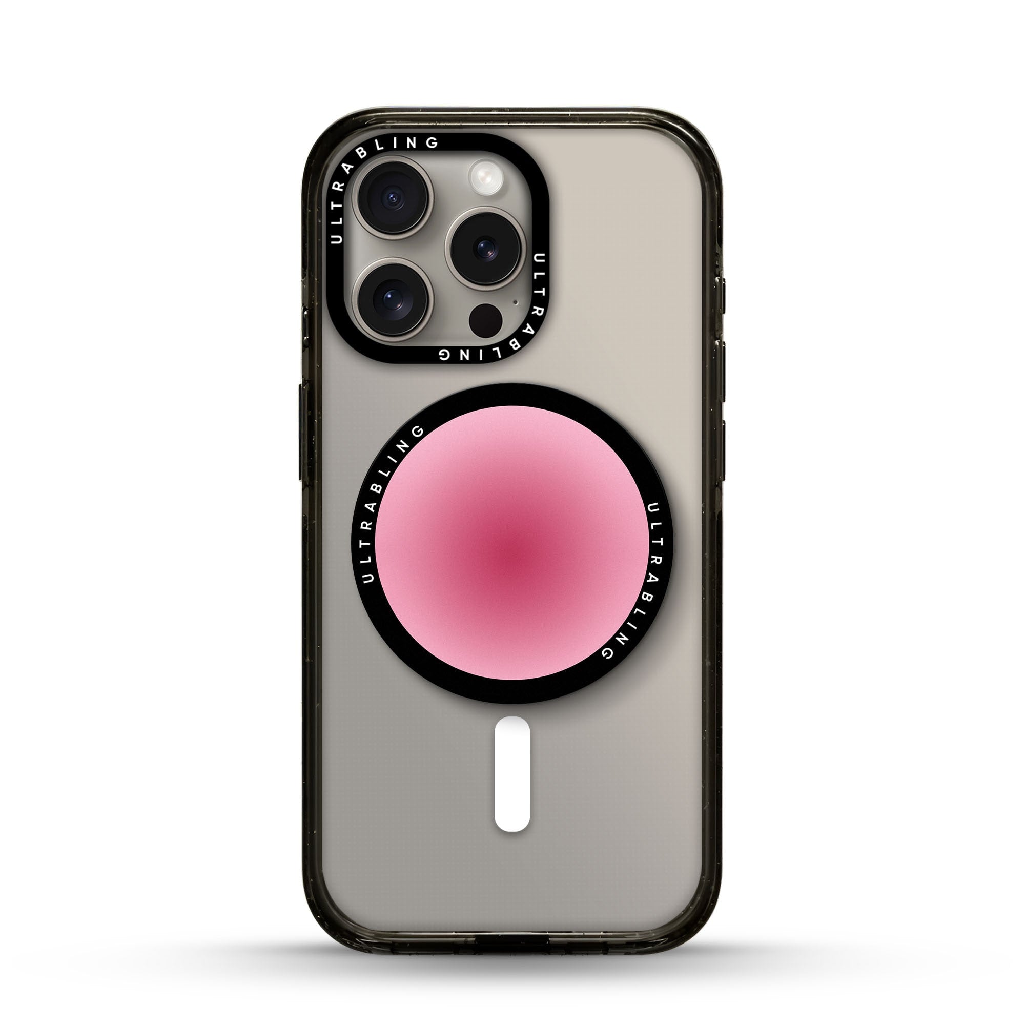 Peony Haze Ultrabling MagSafe Phone Grip - Front View