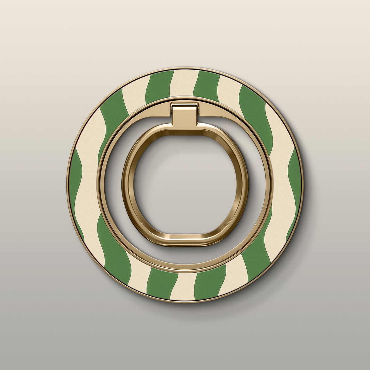 Pistachio Wave Ultrabling MagSafe Ring - Front View