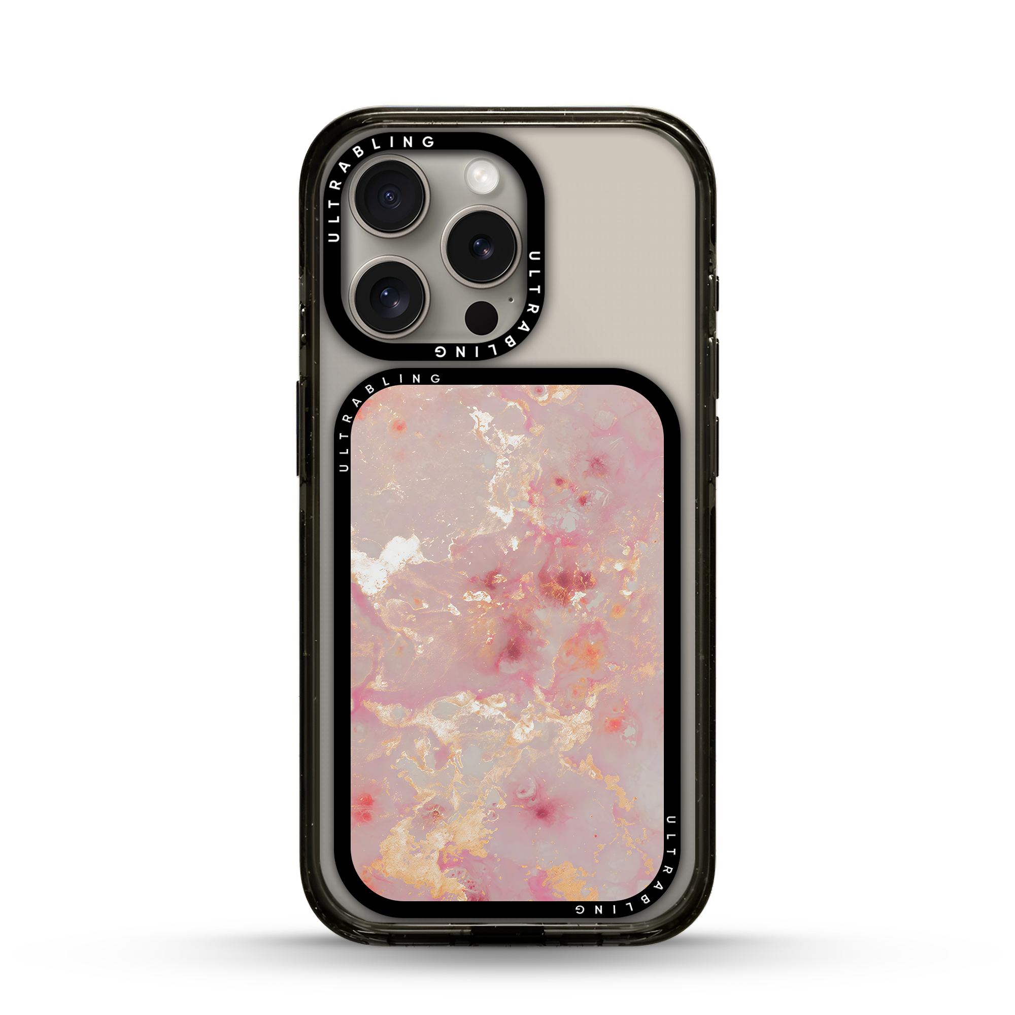 Rose Quartz MagSafe Wallet - Flat Lay