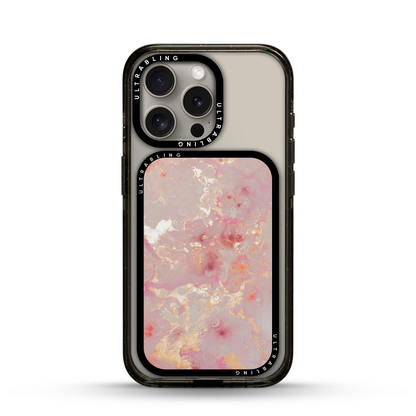 Rose Quartz MagSafe Wallet - Flat Lay