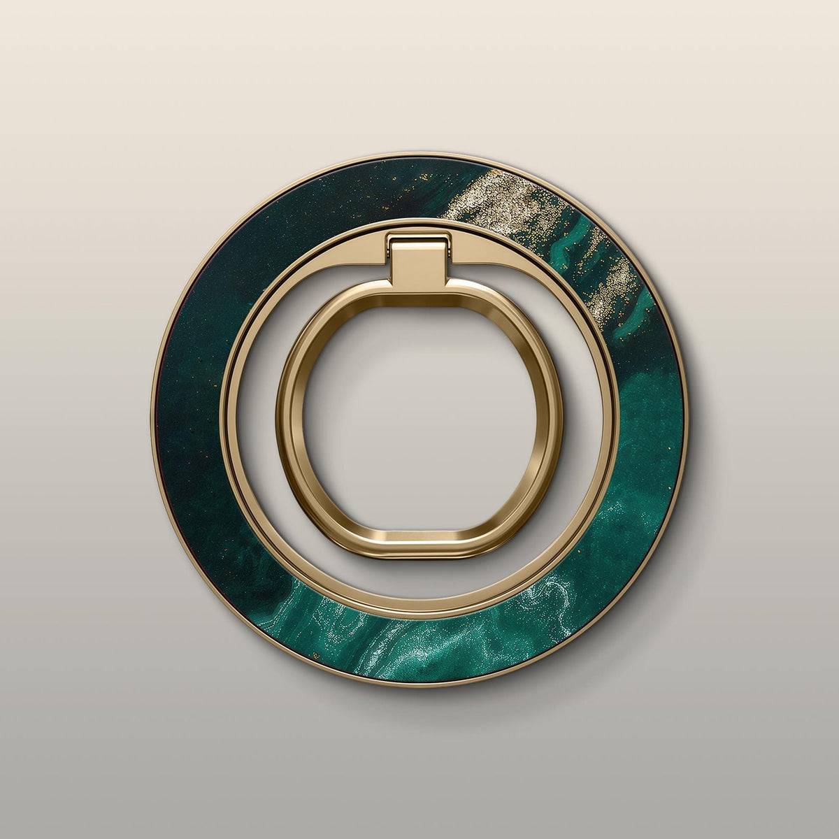 Emerald Vein Ultrabling MagSafe Ring - Front View