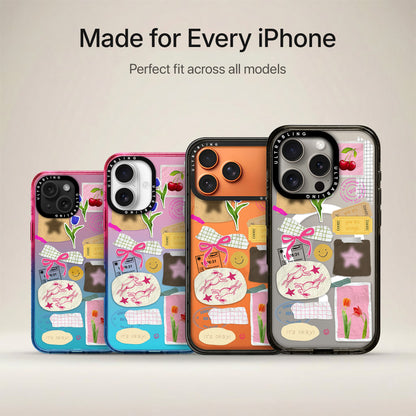 Charm Notes Ultrabling Aura iPhone case non MagSafe soft ombre view