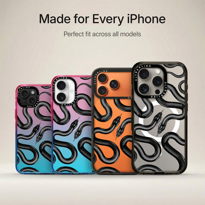 Ink Flow Ultrabling Aura iPhone case non MagSafe soft ombre view