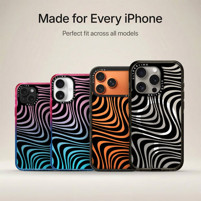 Hypnotic Ultrabling Aura iPhone case non MagSafe soft ombre view
