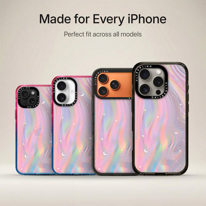 Prism Glow Ultrabling Aura iPhone case non MagSafe soft ombre view