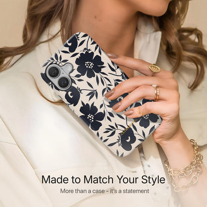 Navy Bloom - Eclipse Case