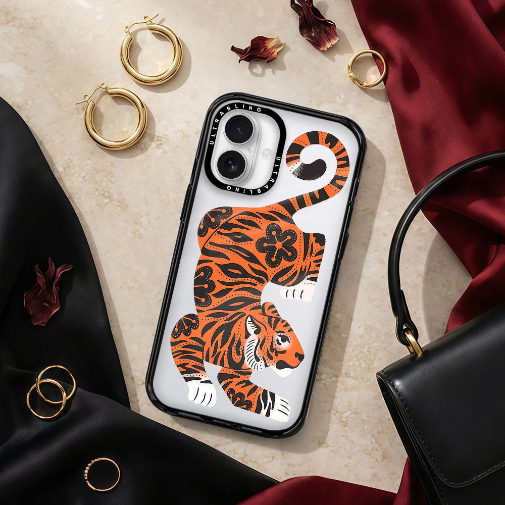 Tiger Heat Ultrabling aura case iphone 13 pro non magsafe black view