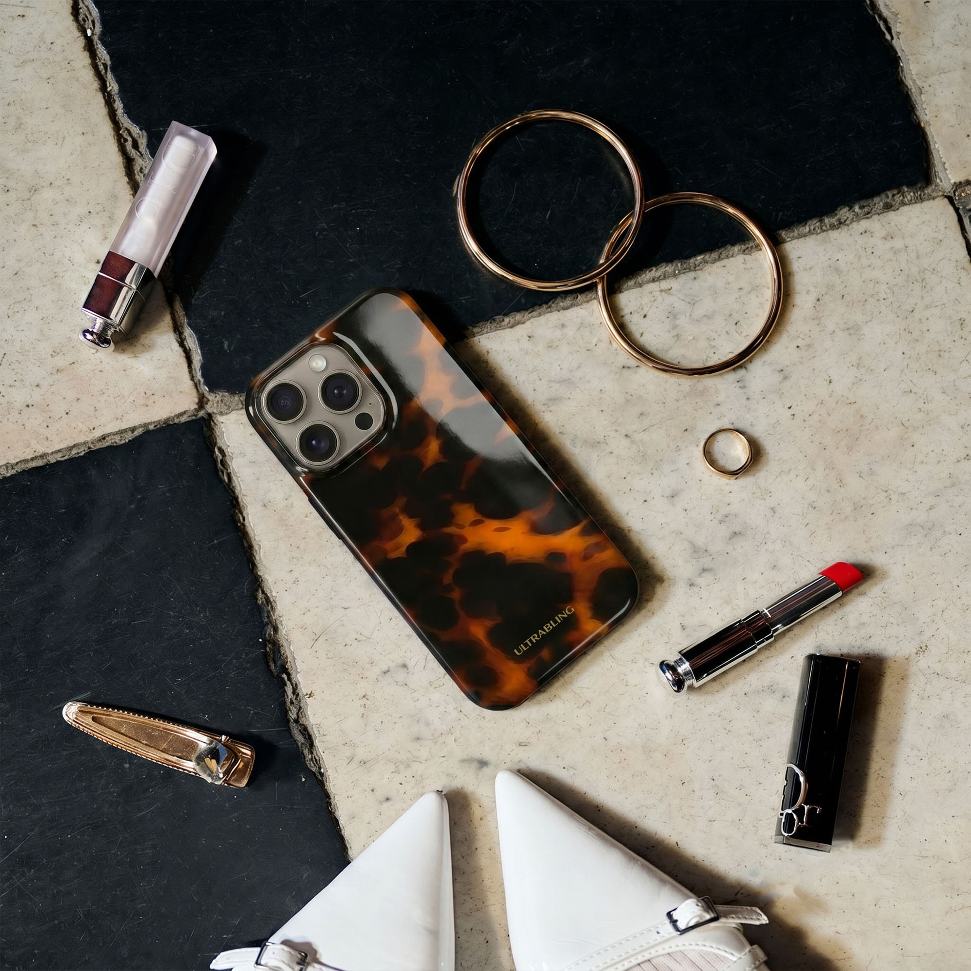 Amber Tortoise - Eclipse Case