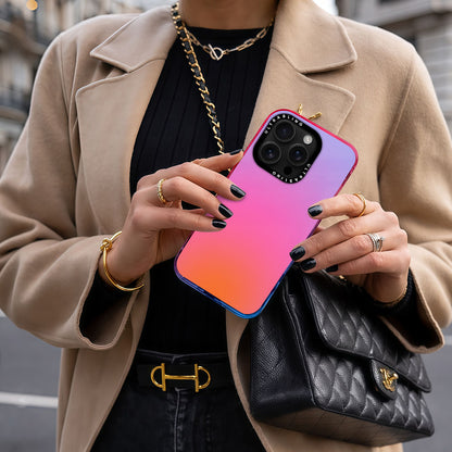 Sunset Fade Ultrabling aura case iphone 13 pro non magsafe soft ombre view
