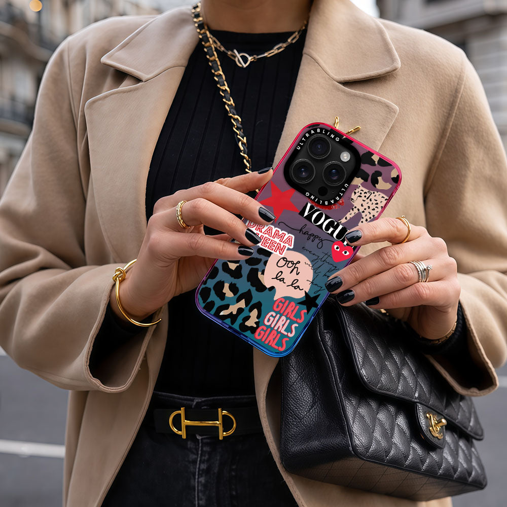 Wild Vogue Ultrabling aura case iphone 13 pro non magsafe soft ombre view