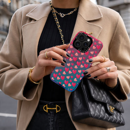 Heart Rush Ultrabling aura case iphone 13 pro non magsafe soft ombre view