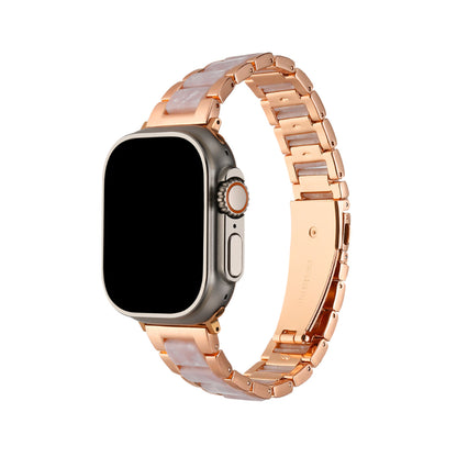 Rose Gold Seashell Apple Watch Band