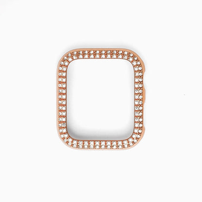 Rose Gold Double Halo Apple Watch Case