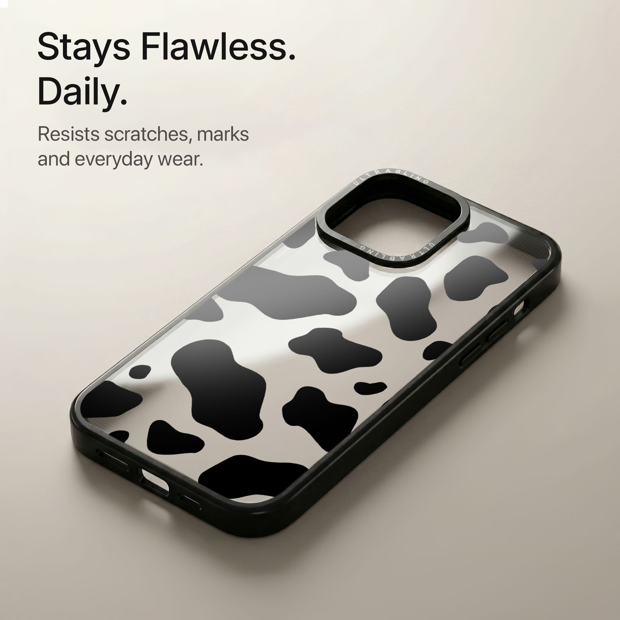 Cowgirl Ultrabling Aura iPhone case soft ombre back view
