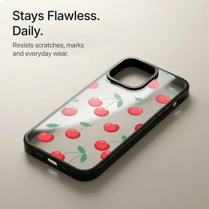 Cherry Kiss Ultrabling Aura iPhone case soft ombre back view