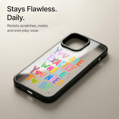 Exact Magic Ultrabling Aura iPhone case soft ombre back view