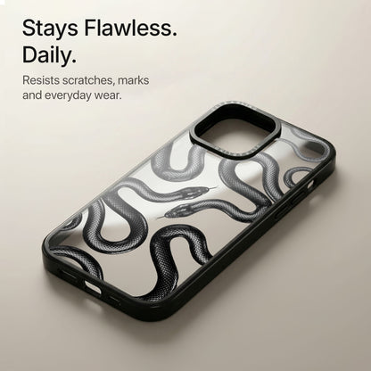 Ink Flow Ultrabling Aura iPhone case soft ombre back view