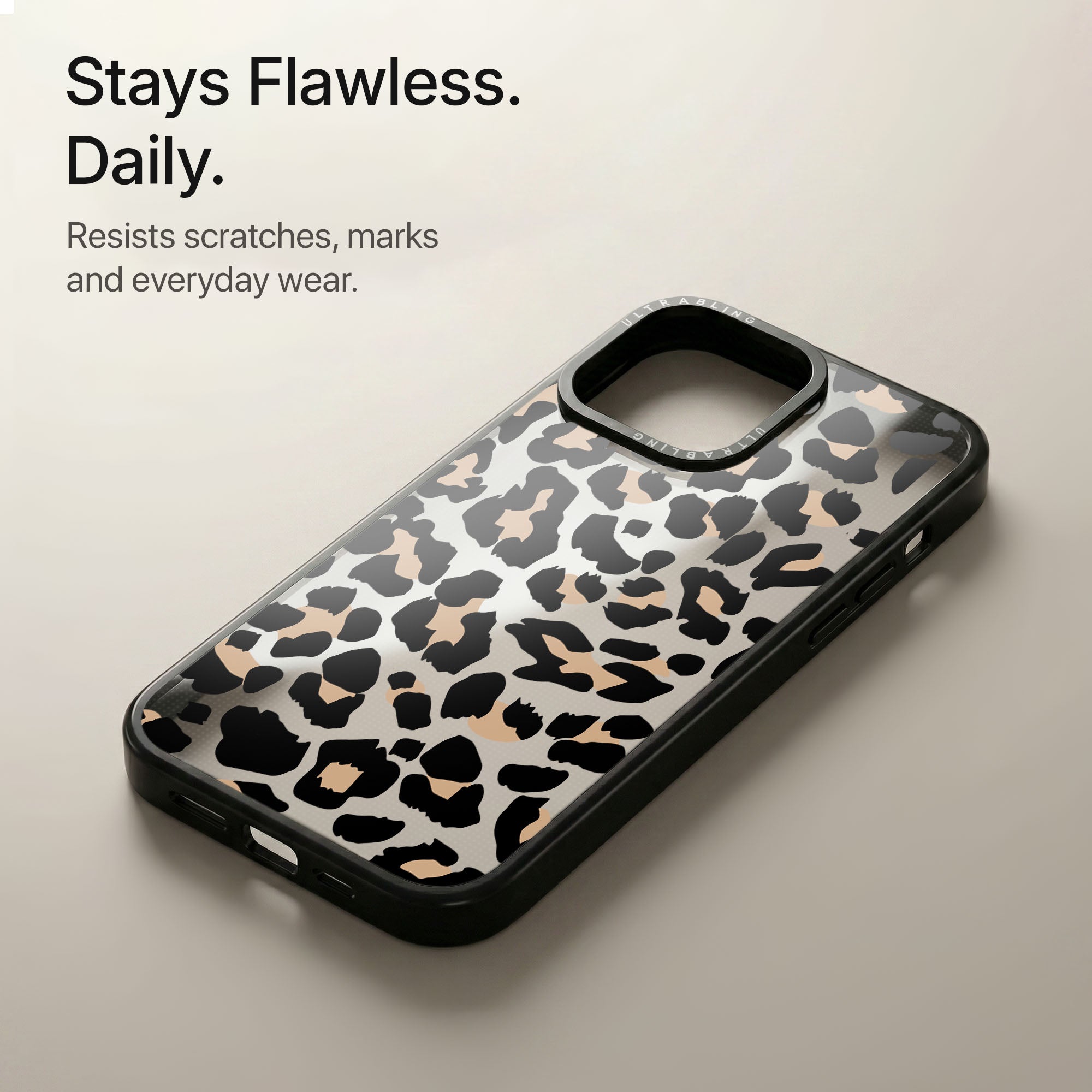 Safari Ultrabling Aura iPhone case soft ombre back view