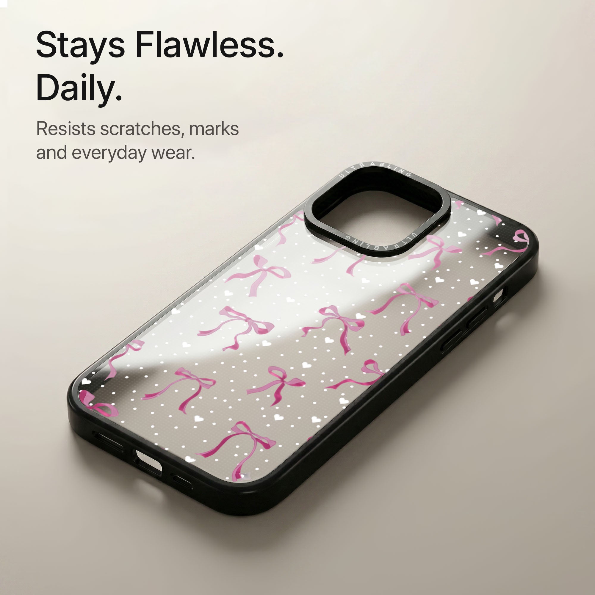 Pixie Dust Ultrabling Aura iPhone case soft ombre back view