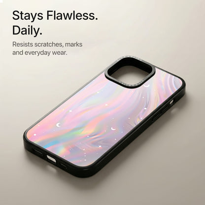 Prism Glow Ultrabling Aura iPhone case soft ombre back view