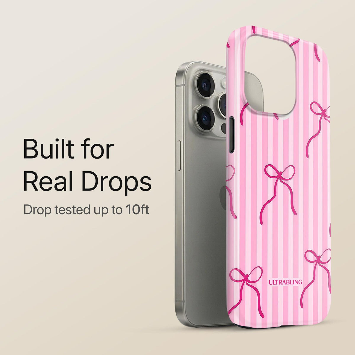Ribbon Stripe - Eclipse Case