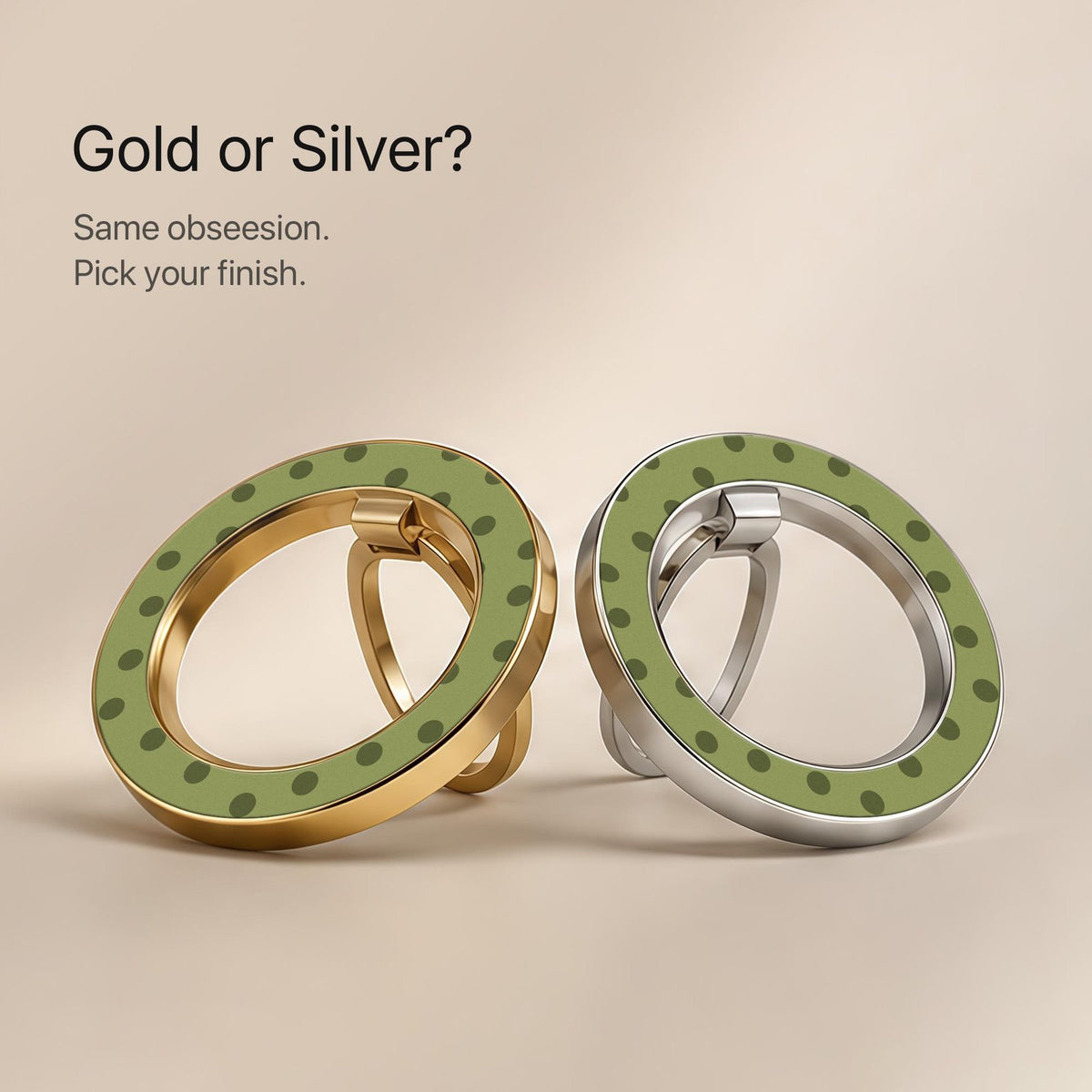 Moss Dots - MagSafe Ring