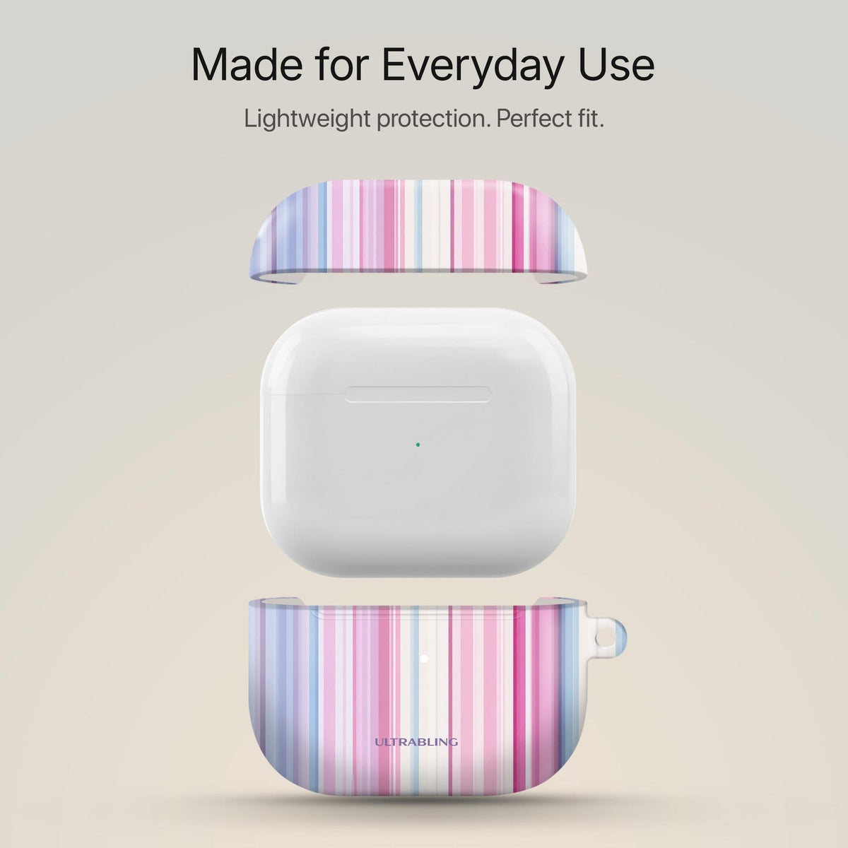 Pastel Stripe - AirPods Case