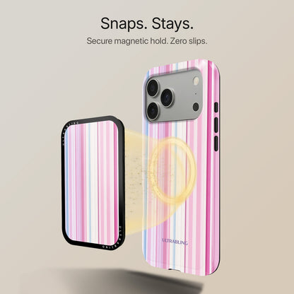 Pastel Stripe - MagSafe Wallet