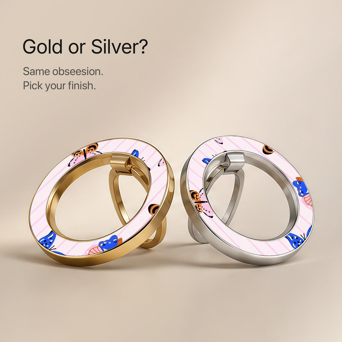 Butterfly Stripe - MagSafe Ring