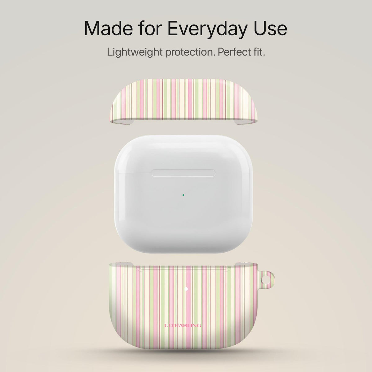 Butter Stripe - AirPods Case