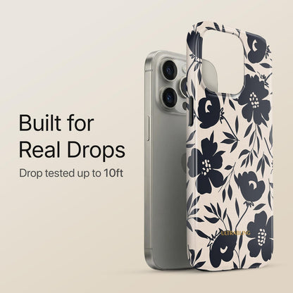 Navy Bloom - Eclipse Case