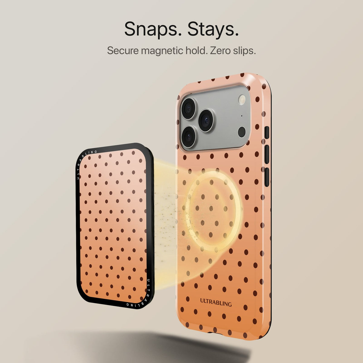 Toffee Dot - MagSafe Wallet