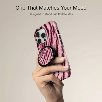 Blush Tiger - MagSafe Phone Grip