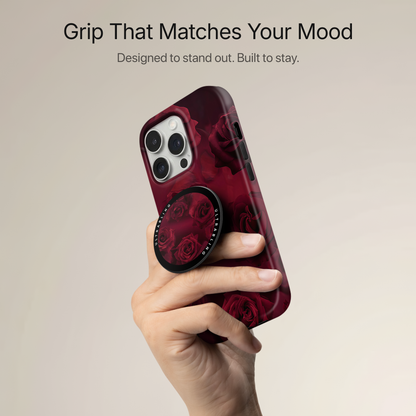 Velvet Roses Ultrabling MagSafe Phone Grip - Back View