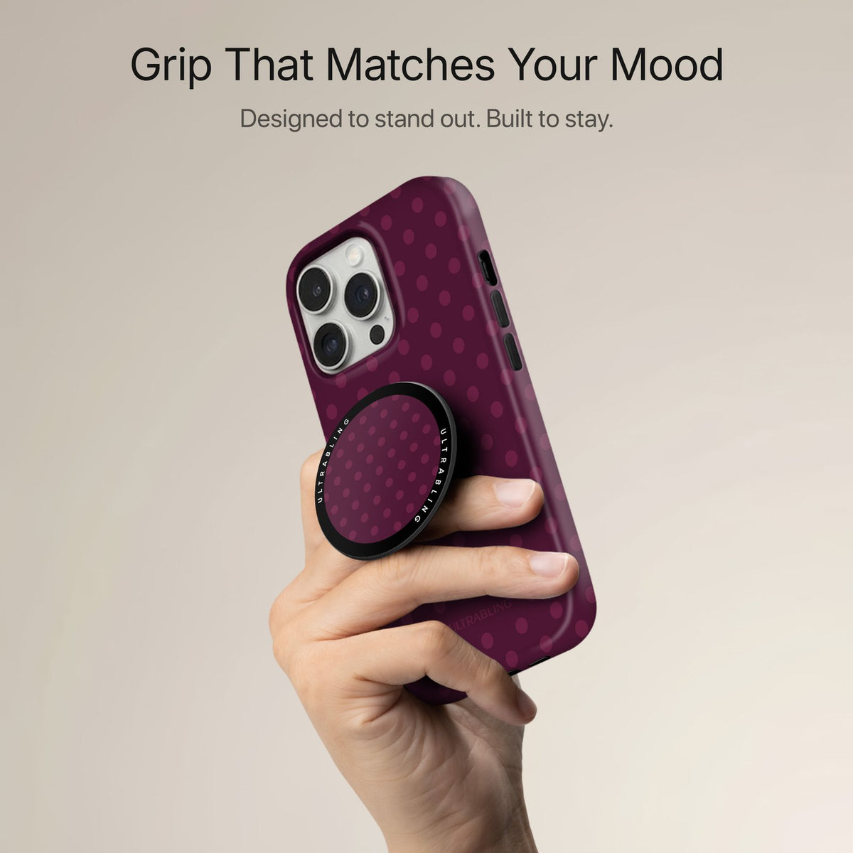 Mulberry - MagSafe Phone Grip