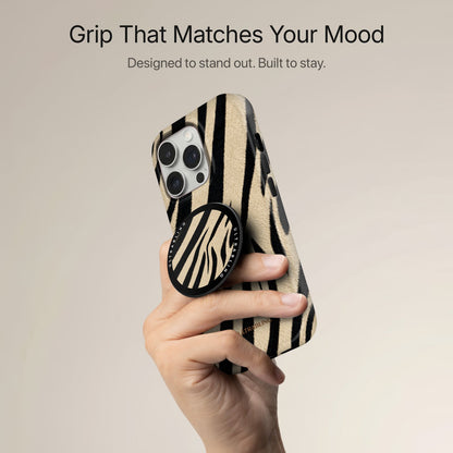 Dune Zebra - MagSafe Phone Grip