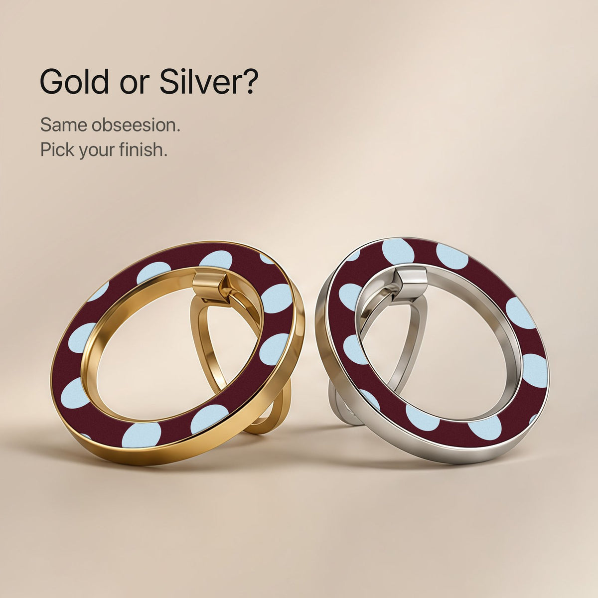 Claret Dot - MagSafe Ring