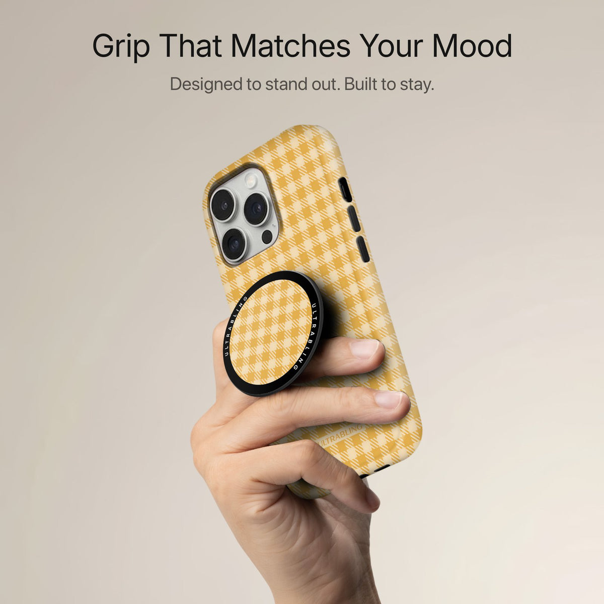 Honey Check - MagSafe Phone Grip