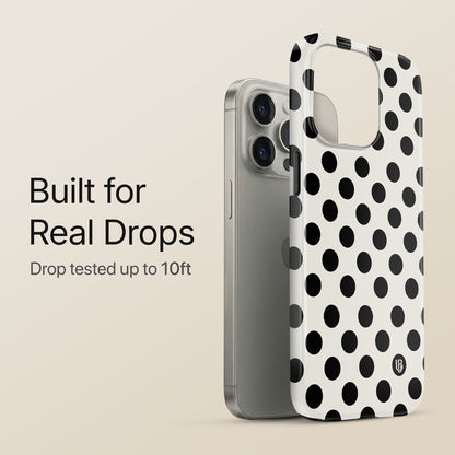 Midnight Polka Ultrabling eclipse case angled front view