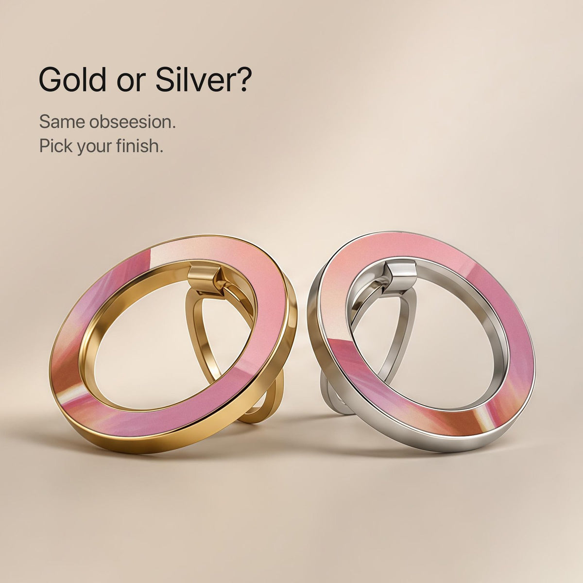 Pink Orchid - MagSafe Ring