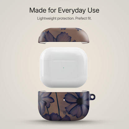 Indigo Blossom Ultrabling AirPods case side view