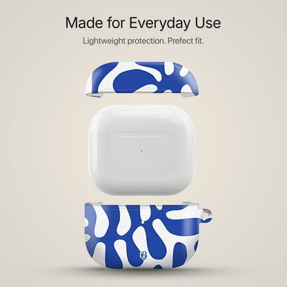 Azure Flow Ultrabling AirPods case side view