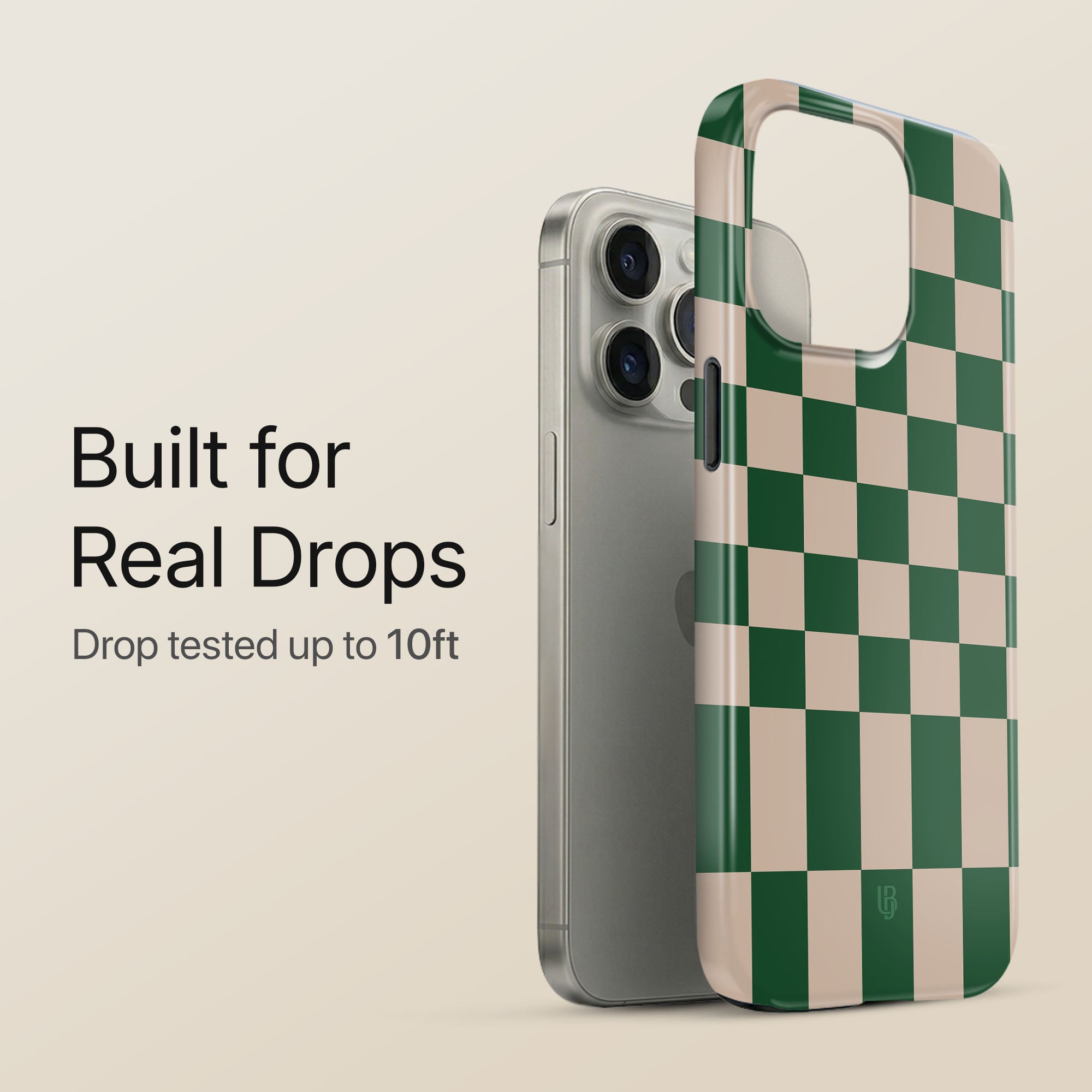 Emerald Grid Ultrabling eclipse case angled front view