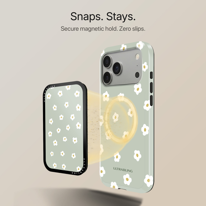 Daisy Pop MagSafe Wallet - Back View