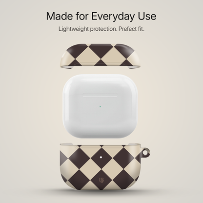 Cocoa Diamond Ultrabling AirPods case side view