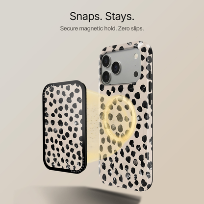 Dalmatian Chic MagSafe Wallet - Back View